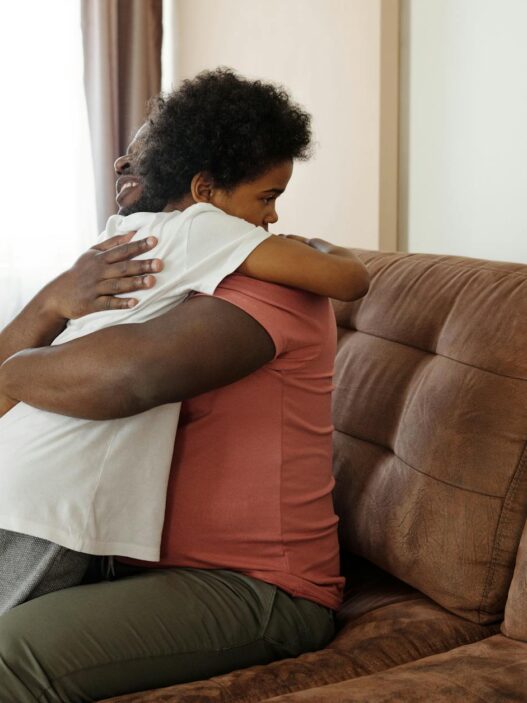 A father and child sharing a meaningful moment representing Father's Day