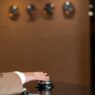 Hotel front desk and reception area where resort fees are charged at check-in