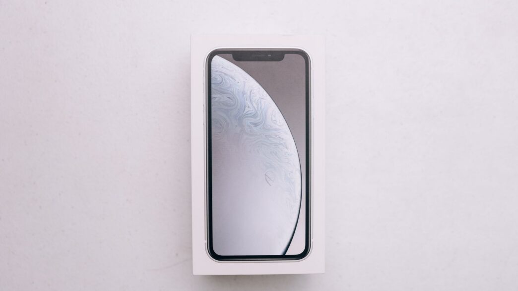 A new smartphone still in its box, ready to be set up after an upgrade