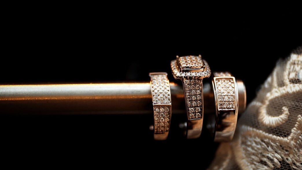 A diamond engagement ring, illustrating why a jewelry insurance rider is needed above the policy special limit