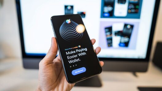 Person using a mobile payment app on a smartphone to transfer money